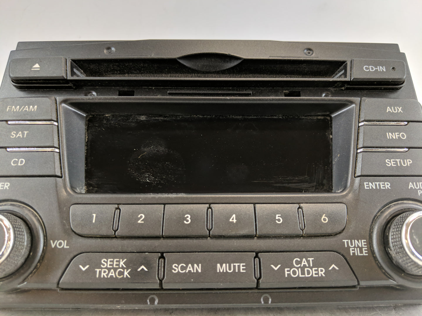 2012-2013 Kia Optima Radio AM FM Cd Player Receiver Replacement P/N:96170-2T651EC5 Fits Fits 2012 2013 OEM Used Auto Parts -