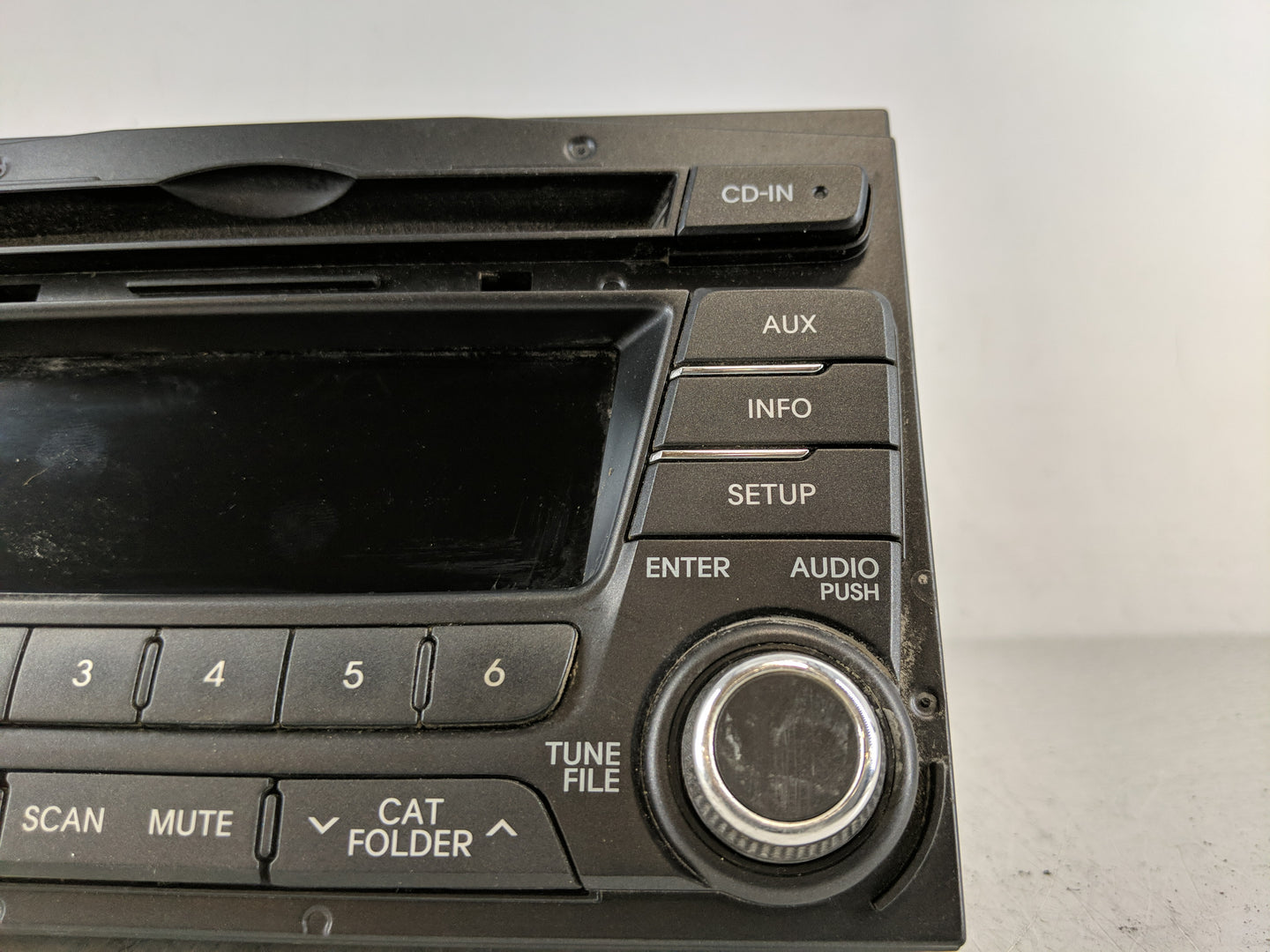 2012-2013 Kia Optima Radio AM FM Cd Player Receiver Replacement P/N:96170-2T651EC5 Fits Fits 2012 2013 OEM Used Auto Parts -