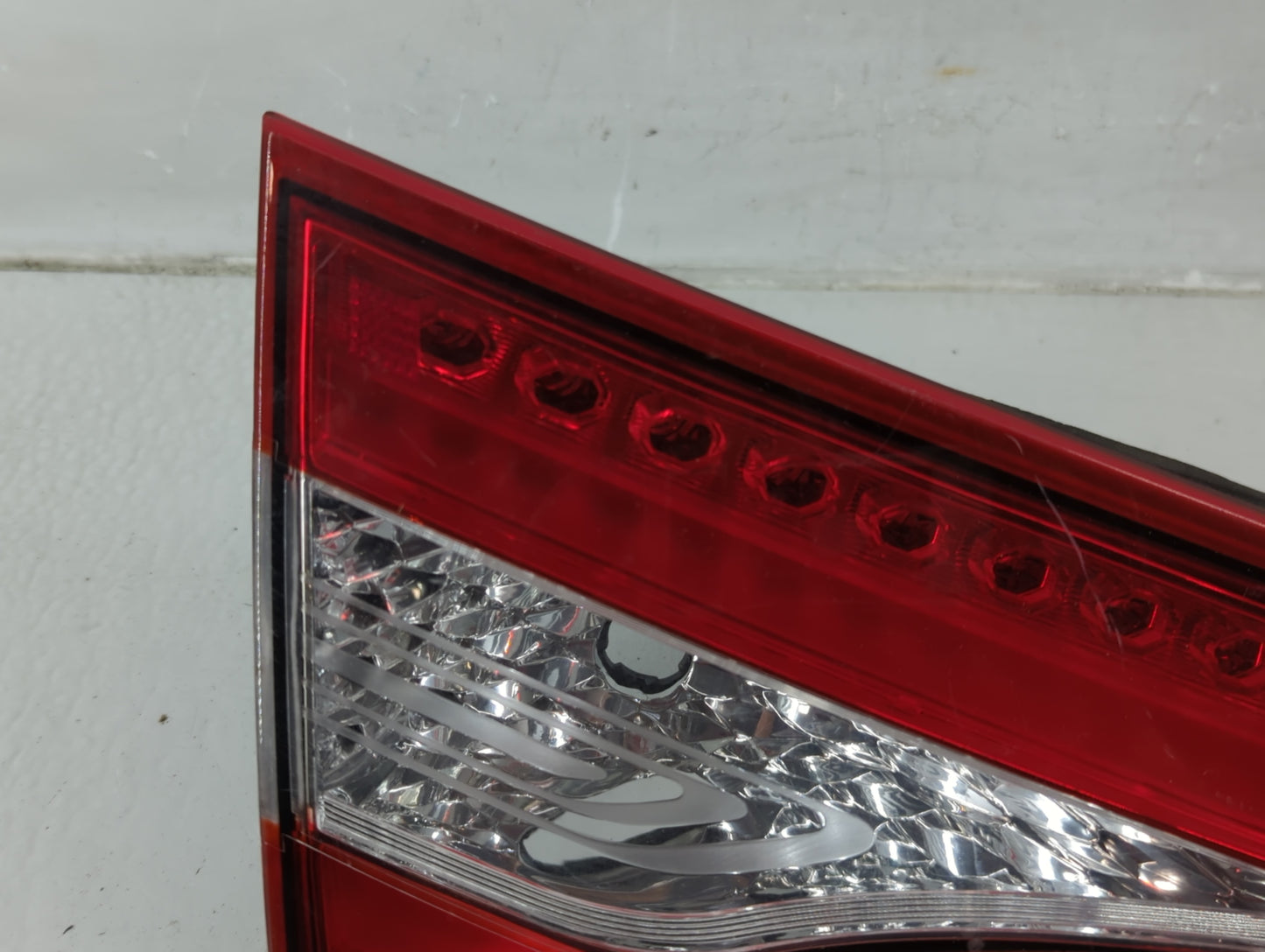 2011-2013 Kia Optima Tail Light Assembly Driver Left OEM Fits Fits 2011 2012 2013 OEM Used Auto Parts - Oemusedautoparts1.co