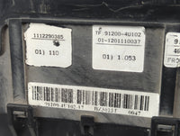 2011-2013 Kia Optima Fusebox Fuse Box Panel Relay Module P/N:91200-4U102 Fits Fits 2011 2012 2013 OEM Used Auto Parts - Oemu