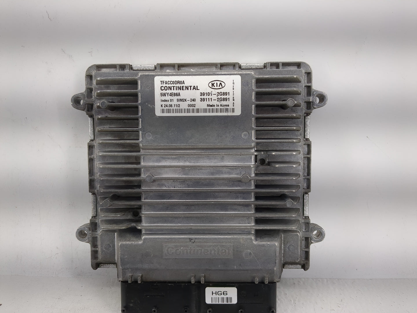 2011-2013 Kia Optima PCM Engine Control Computer ECU ECM PCU OEM P/N:39111-2G891 39101-2G891 Fits Fits 2011 2012 2013 OEM Us