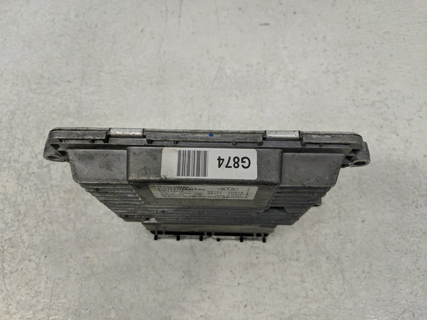 2011-2013 Kia Optima PCM Engine Control Computer ECU ECM PCU OEM P/N:39111-2G872 39101-2G872 Fits Fits 2011 2012 2013 OEM Us