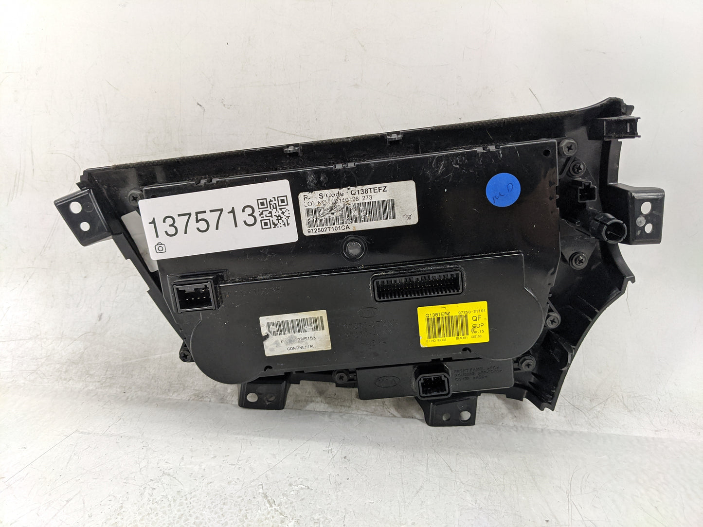 2011-2013 Kia Optima Climate Control Module Temperature AC/Heater Replacement P/N:97250-4UXXX 97250-2TXXX Fits Fits 2011 201