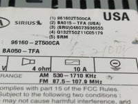 2012-2013 Kia Optima Radio AM FM Cd Player Receiver Replacement P/N:96160-2T500CA Fits Fits 2012 2013 OEM Used Auto Parts - 