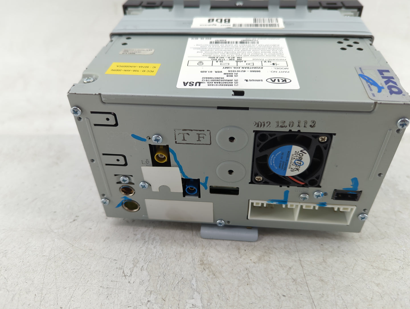 2011-2013 Kia Optima Information Display Screen - Oemusedautoparts1.com