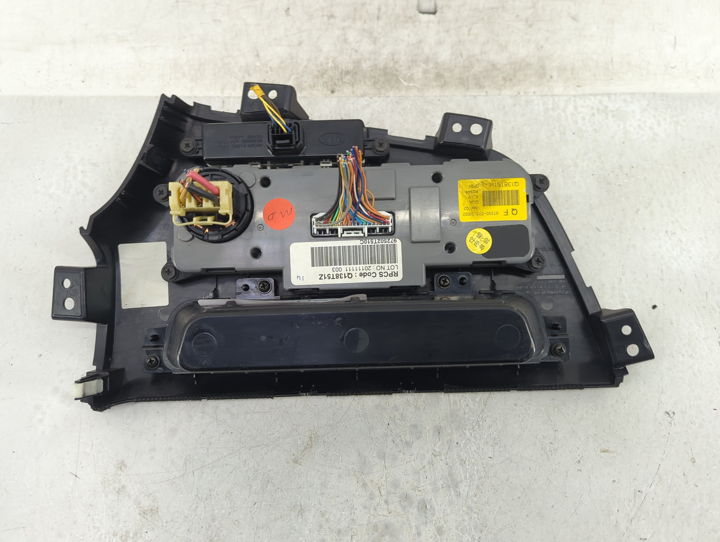 2011-2013 Kia Optima Climate Control Module Temperature AC/Heater Replacement P/N:87250-2T352 Q1381512 Fits Fits 2011 2012 2