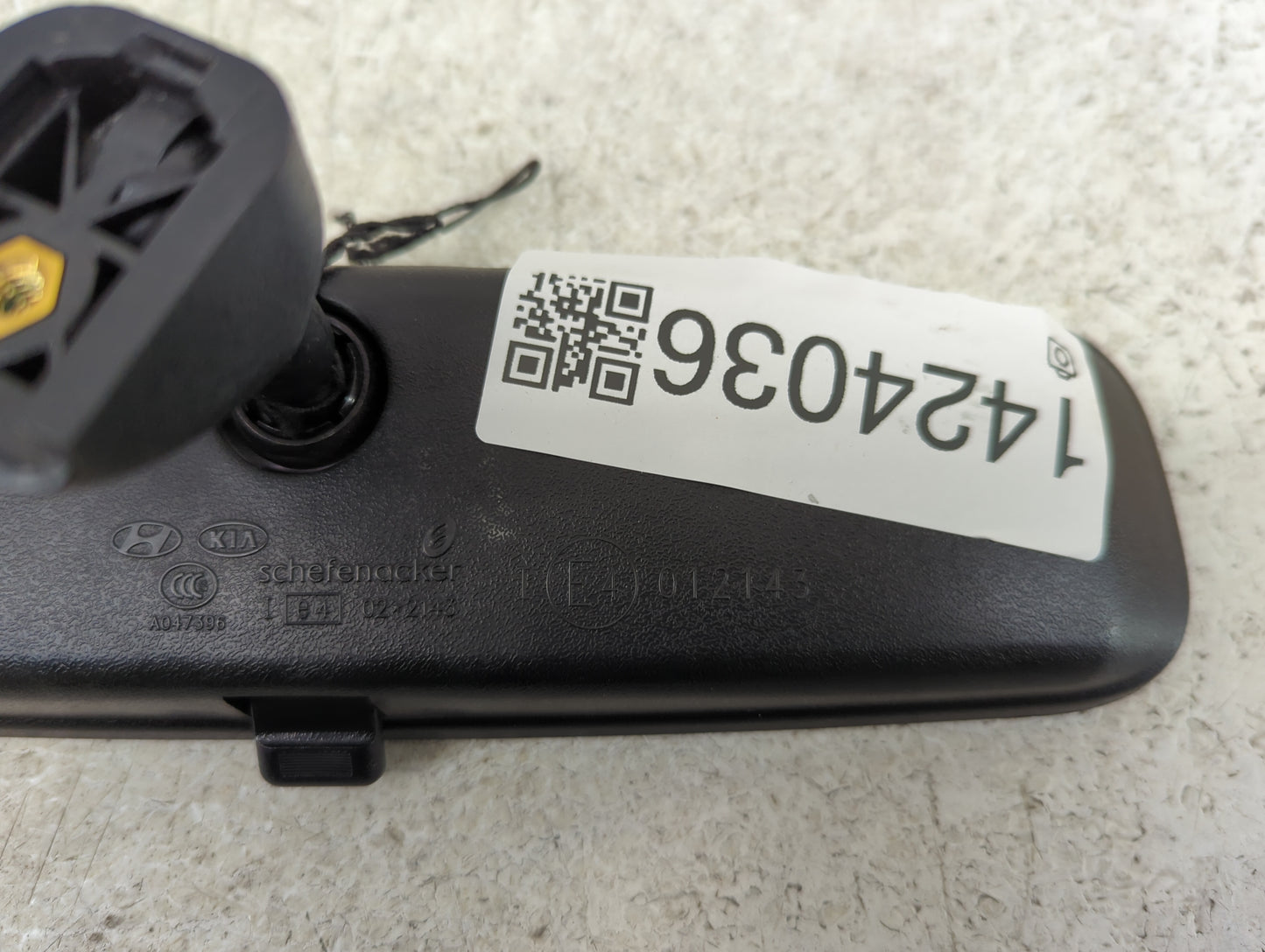 2011-2020 Kia Optima Interior Rear View Mirror Replacement OEM P/N:E4 012143 Fits OEM Used Auto Parts - Oemusedautoparts1.co