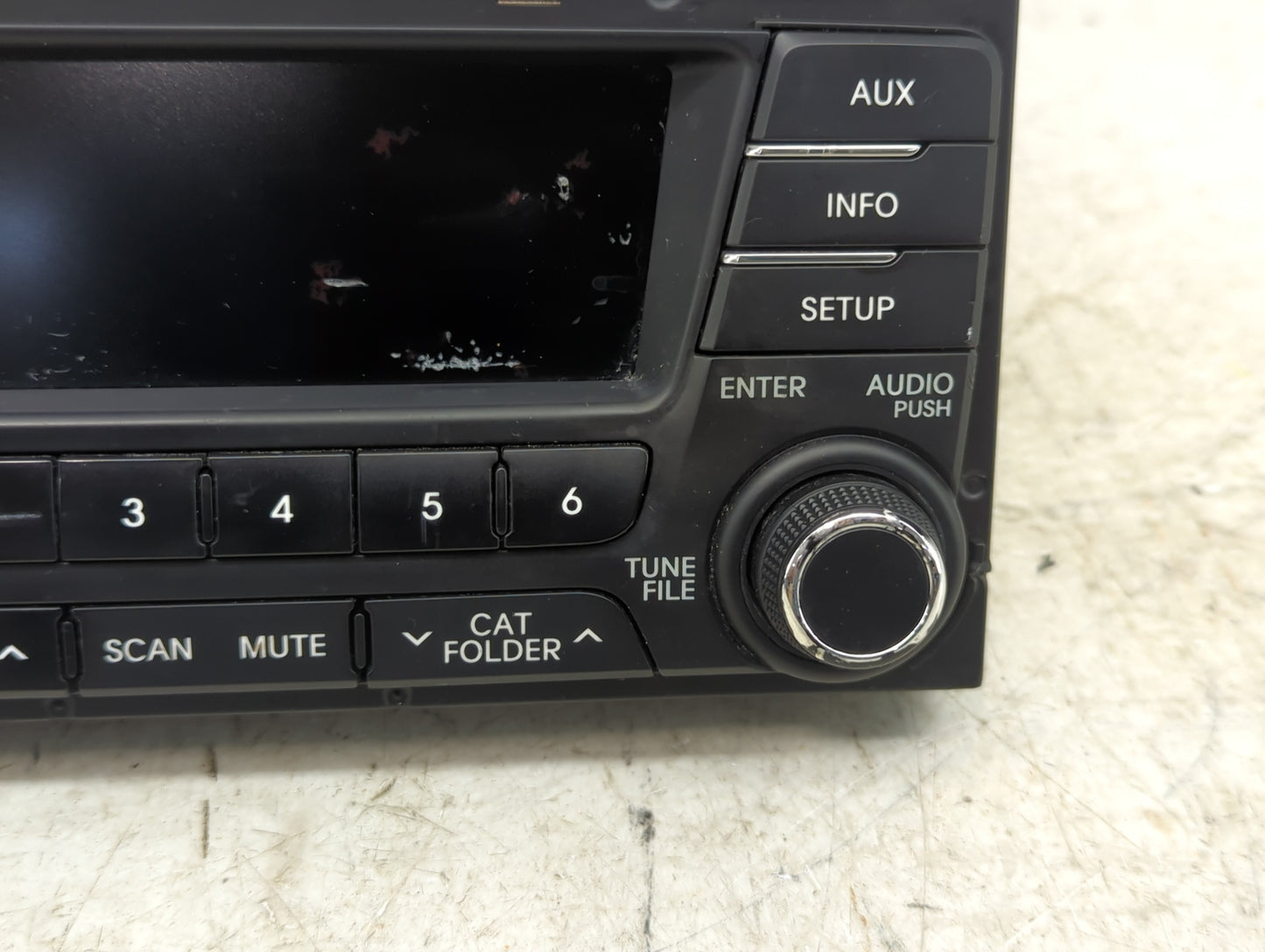 2011-2013 Kia Optima Radio AM FM Cd Player Receiver Replacement P/N:96170-2T651CA PA710-TFUB Fits Fits 2011 2012 2013 OEM Us