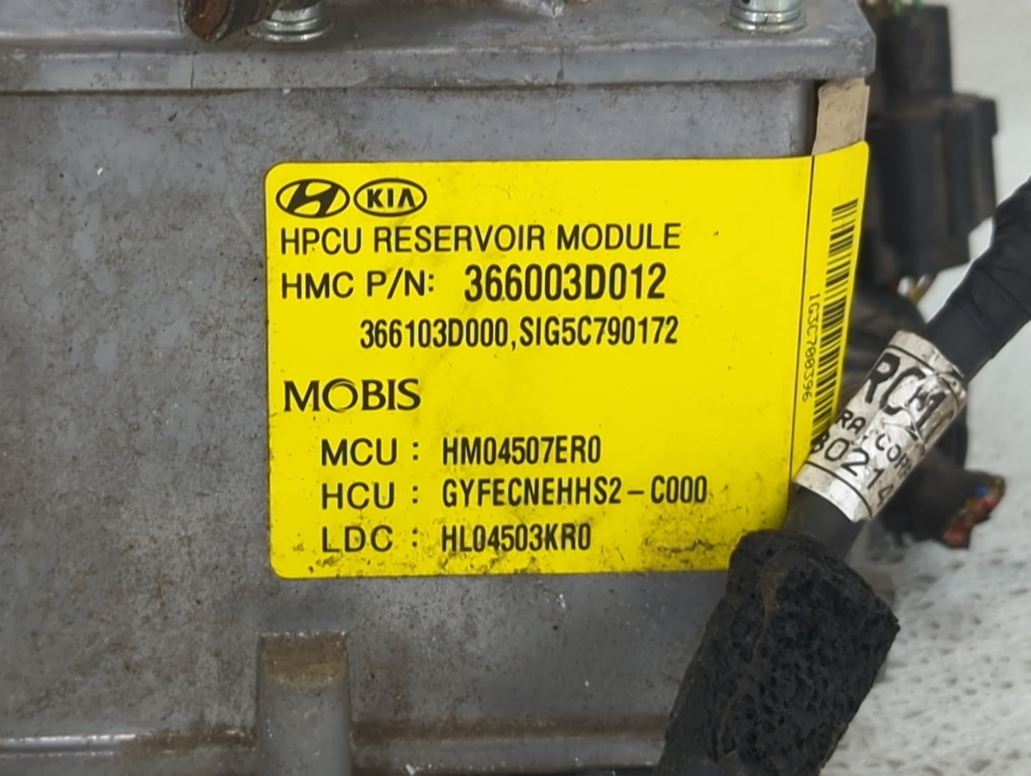 2011-2013 Kia Optima Hybrid DC Synergy Drive Power Inverter P/N:366003D012 366103D000 Fits Fits 2011 2012 2013 2014 2015 OEM