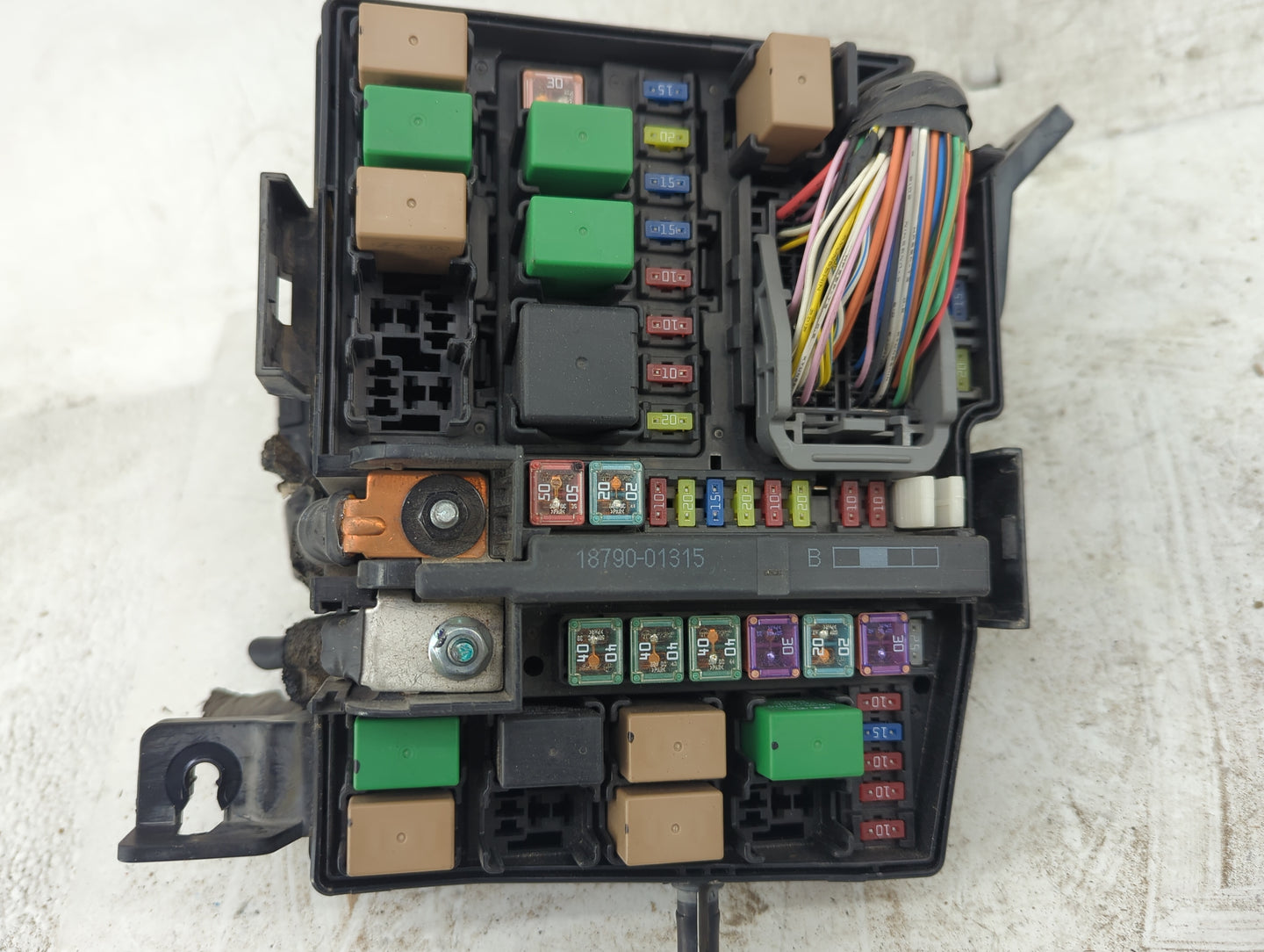 2011-2013 Kia Optima Fusebox Fuse Box Panel Relay Module P/N:91200-4U092 91200-4T092-F2 Fits Fits 2011 2012 2013 OEM Used Au