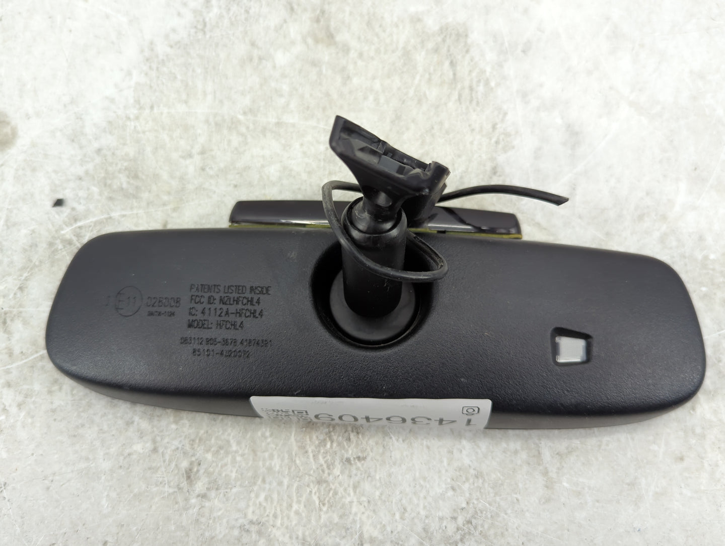 2011-2013 Kia Optima Interior Rear View Mirror Replacement OEM P/N:NZLHFCHL4 4112A-HFCHL4 Fits OEM Used Auto Parts - Oemused
