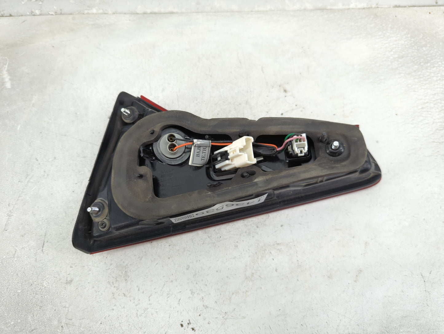 2011-2013 Kia Optima Tail Light Assembly Driver Left OEM Fits Fits 2011 2012 2013 OEM Used Auto Parts - Oemusedautoparts1.co