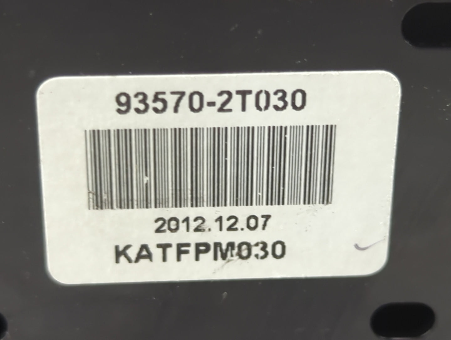 2011-2016 Kia Optima Master Power Window Switch Replacement Driver Side Left P/N:93570-2T030 Fits OEM Used Auto Parts - Oemu
