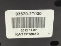 2011-2016 Kia Optima Master Power Window Switch Replacement Driver Side Left P/N:93570-2T030 Fits OEM Used Auto Parts - Oemu
