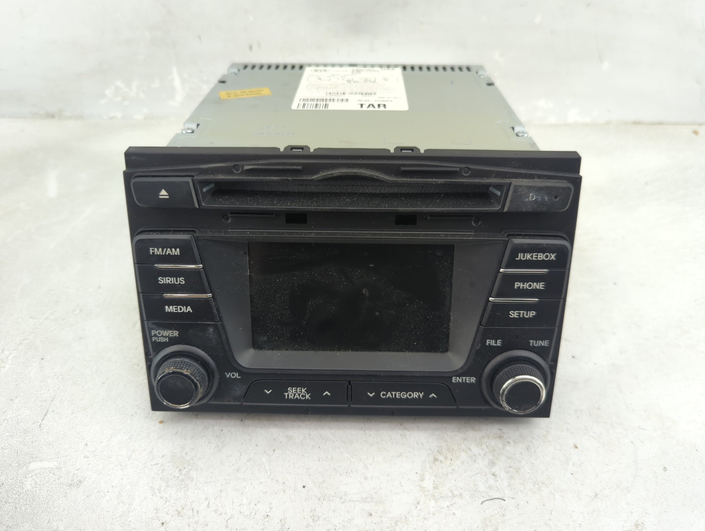 2011-2013 Kia Optima Radio AM FM Cd Player Receiver Replacement P/N:96160-2T500CA Fits Fits 2011 2012 2013 OEM Used Auto Par