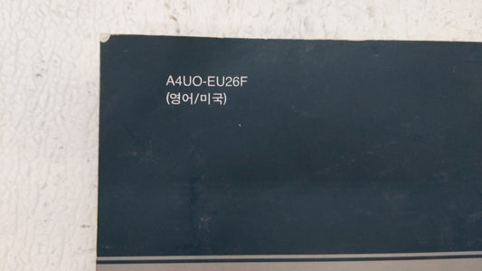 2012 Kia Optima Owners Manual Book Guide OEM Used Auto Parts