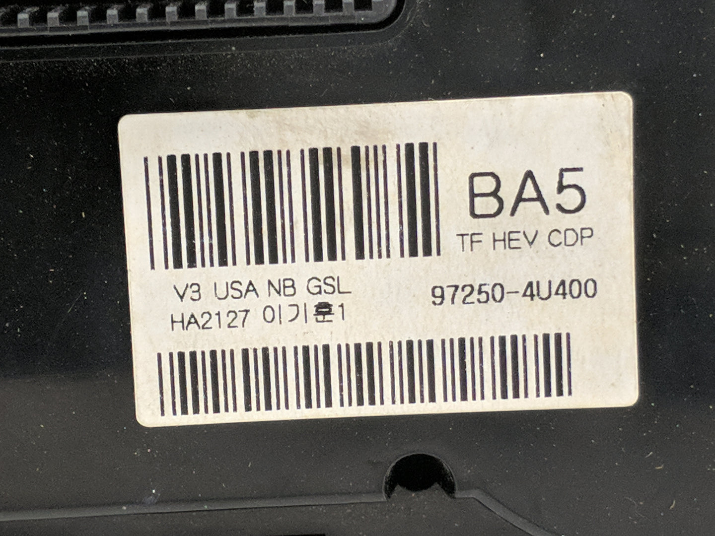 2011-2013 Kia Optima Climate Control Module Temperature AC/Heater Replacement P/N:97250-4U400 972SD-2TXXX Fits Fits 2011 201