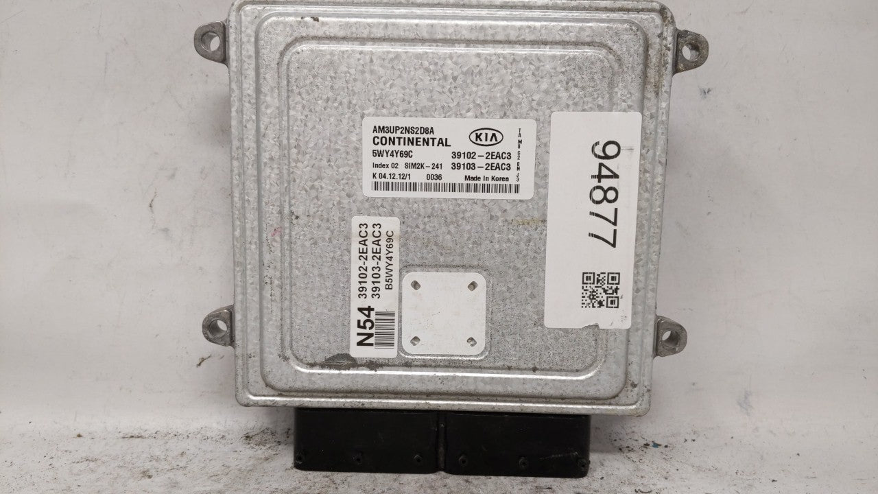 2011-2013 Kia Optima PCM Engine Control Computer ECU ECM PCU OEM P/N:39101-2G893 39101-2G890, 39111-2G890 Fits Fits 2011 201