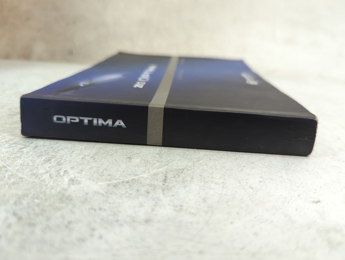 2012 Kia Optima Owners Manual Book Guide P/N:A4CO-EU18A OEM Used Auto Parts - Oemusedautoparts1.com