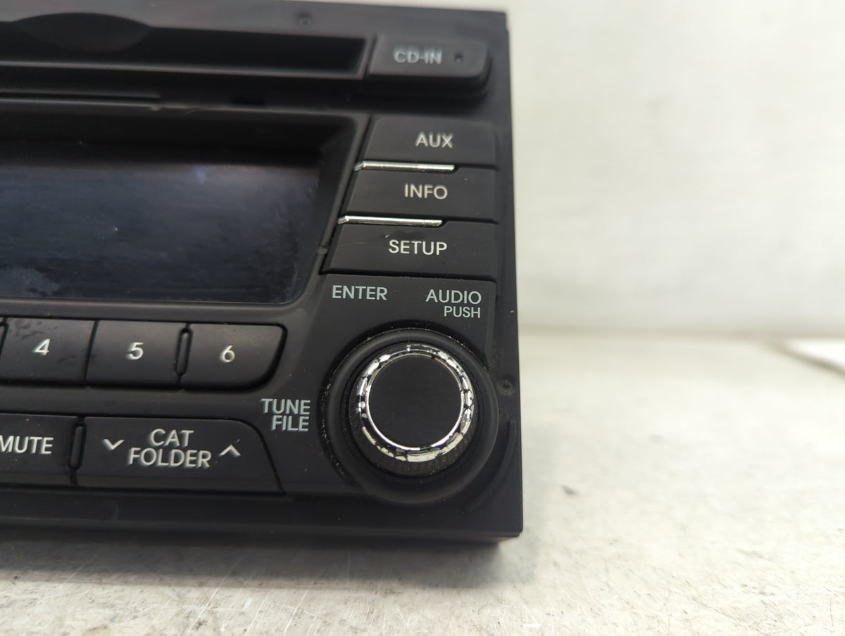 2011-2013 Kia Optima Radio AM FM Cd Player Receiver Replacement P/N:96170-2T651CA PAT10-TFUB Fits 2011 2012 2013 OEM Used Au