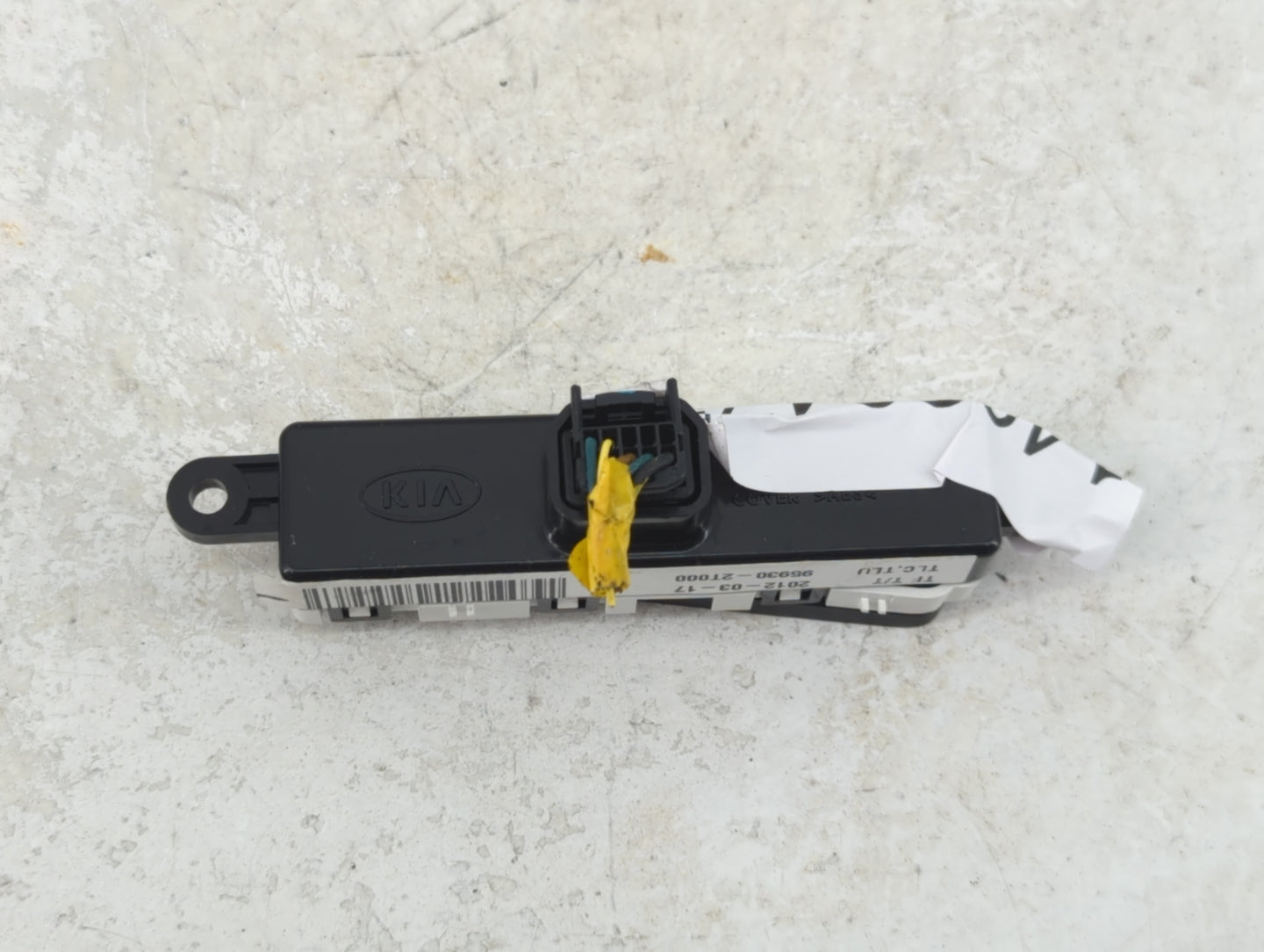 2012 Kia Optima PCM Engine Control Computer ECU ECM PCU OEM P/N:95930-2T000 Fits OEM Used Auto Parts - Oemusedautoparts1.com