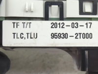 2012 Kia Optima PCM Engine Control Computer ECU ECM PCU OEM P/N:95930-2T000 Fits OEM Used Auto Parts - Oemusedautoparts1.com