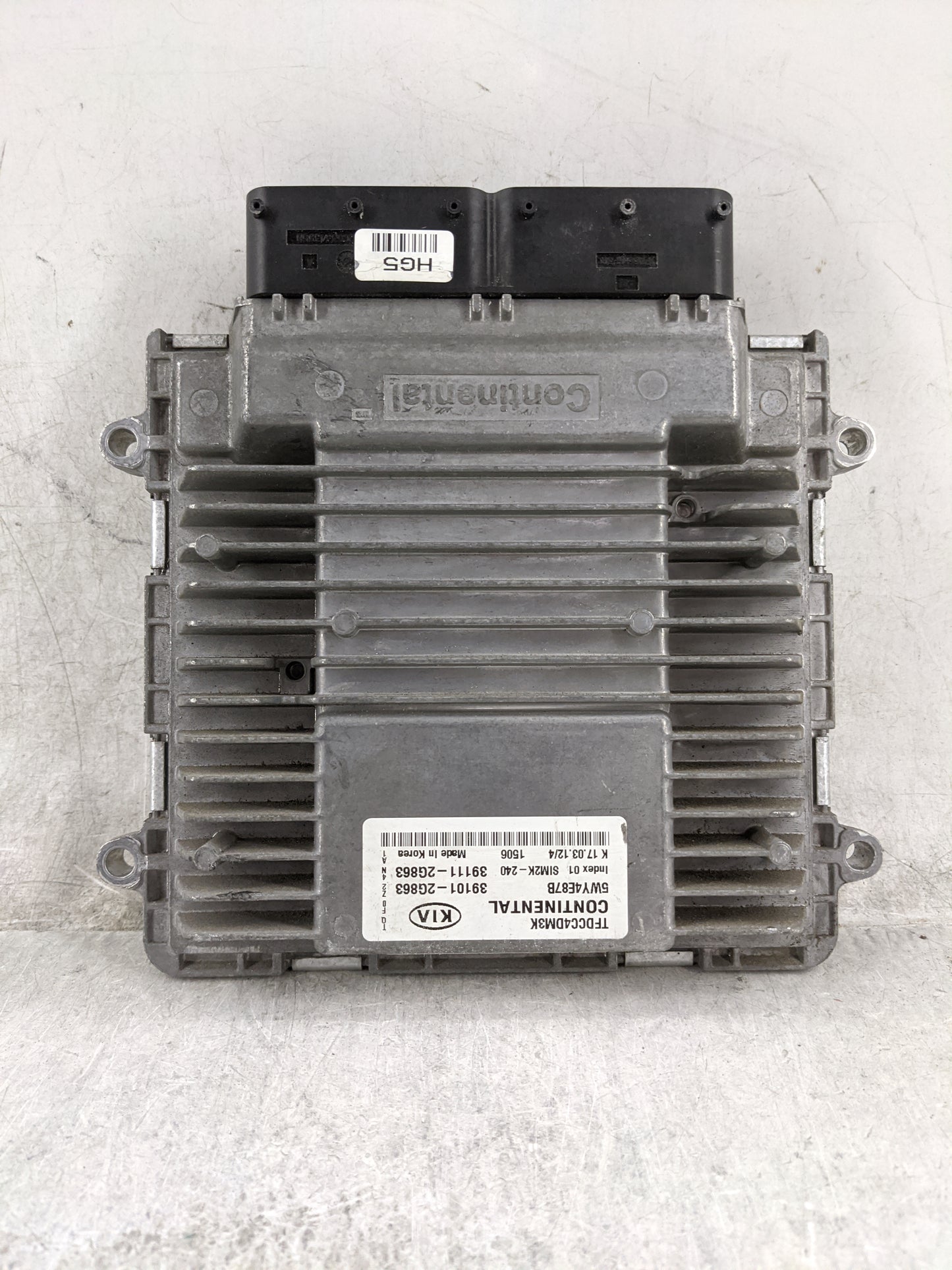 2011-2013 Kia Optima PCM Engine Control Computer ECU ECM PCU OEM P/N:39101-2G863 39111-2G863, 5WY4E87B Fits Fits 2011 2012 2