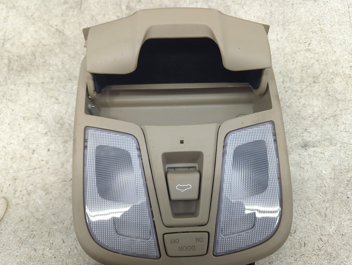 2011-2013 Kia Optima Overhead Roof Console Tan - Oemusedautoparts1.com