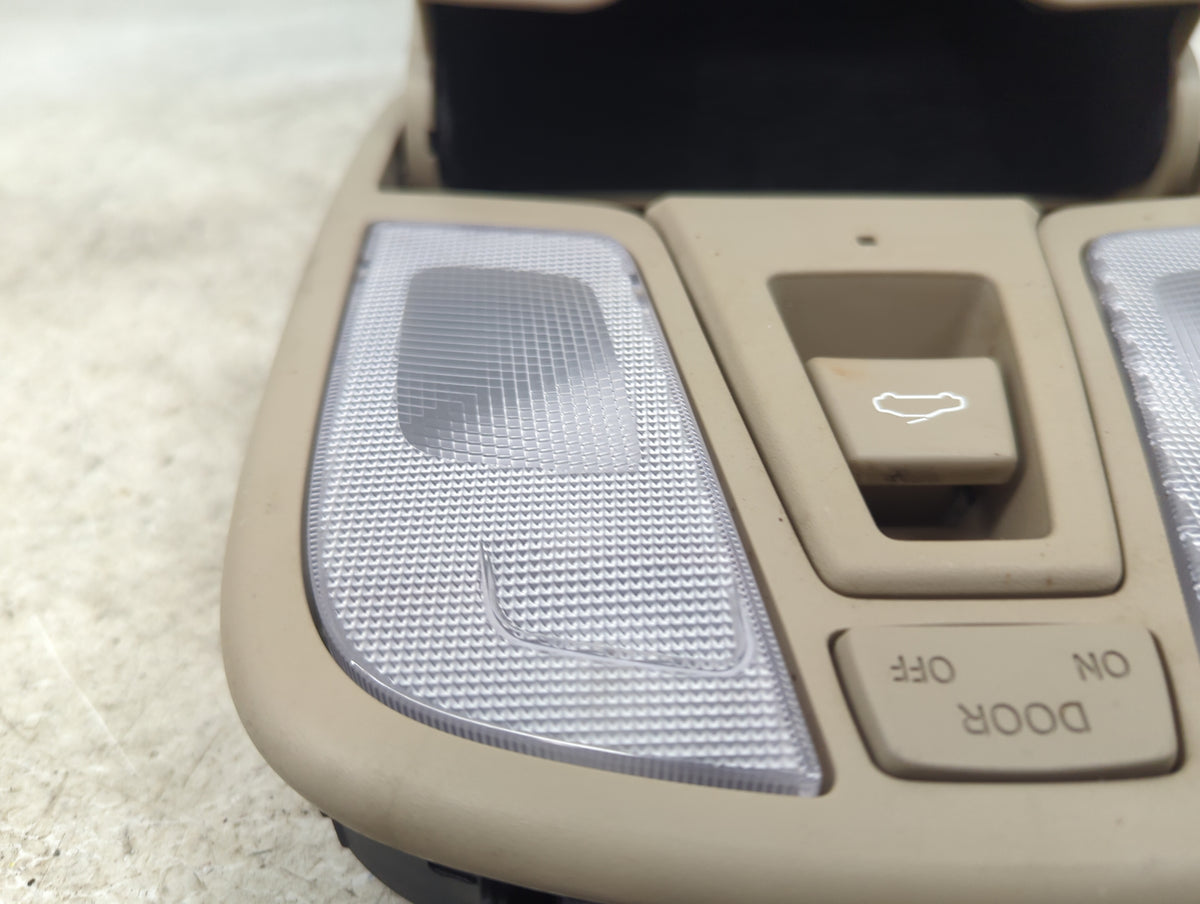 2011-2013 Kia Optima Overhead Roof Console Tan - Oemusedautoparts1.com