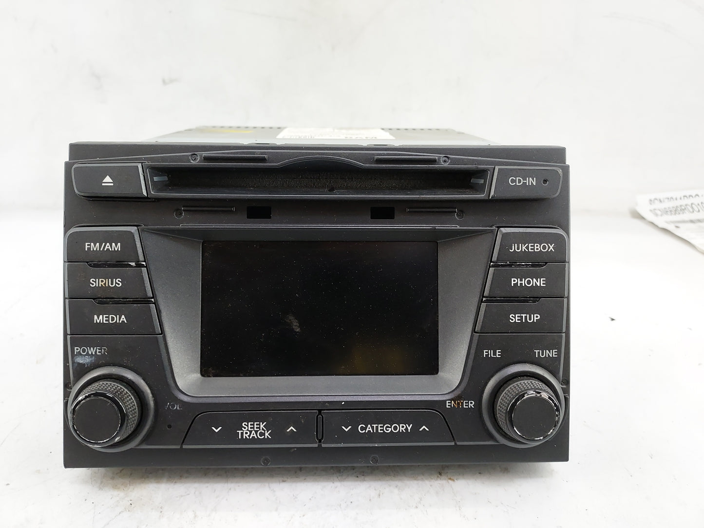 2011-2013 Kia Optima Radio AM FM Cd Player Receiver Replacement P/N:96160-2T000EC5 961602T000EC5 Fits Fits 2011 2012 2013 OE