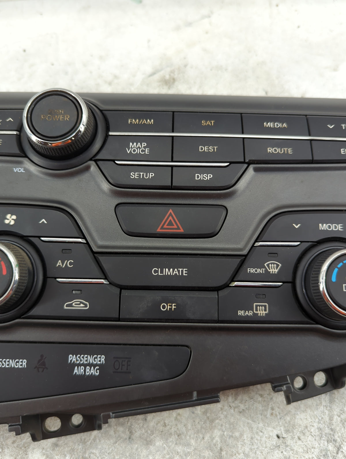 2011-2013 Kia Optima Radio Control Panel 1501252 - Oemusedautoparts1.com