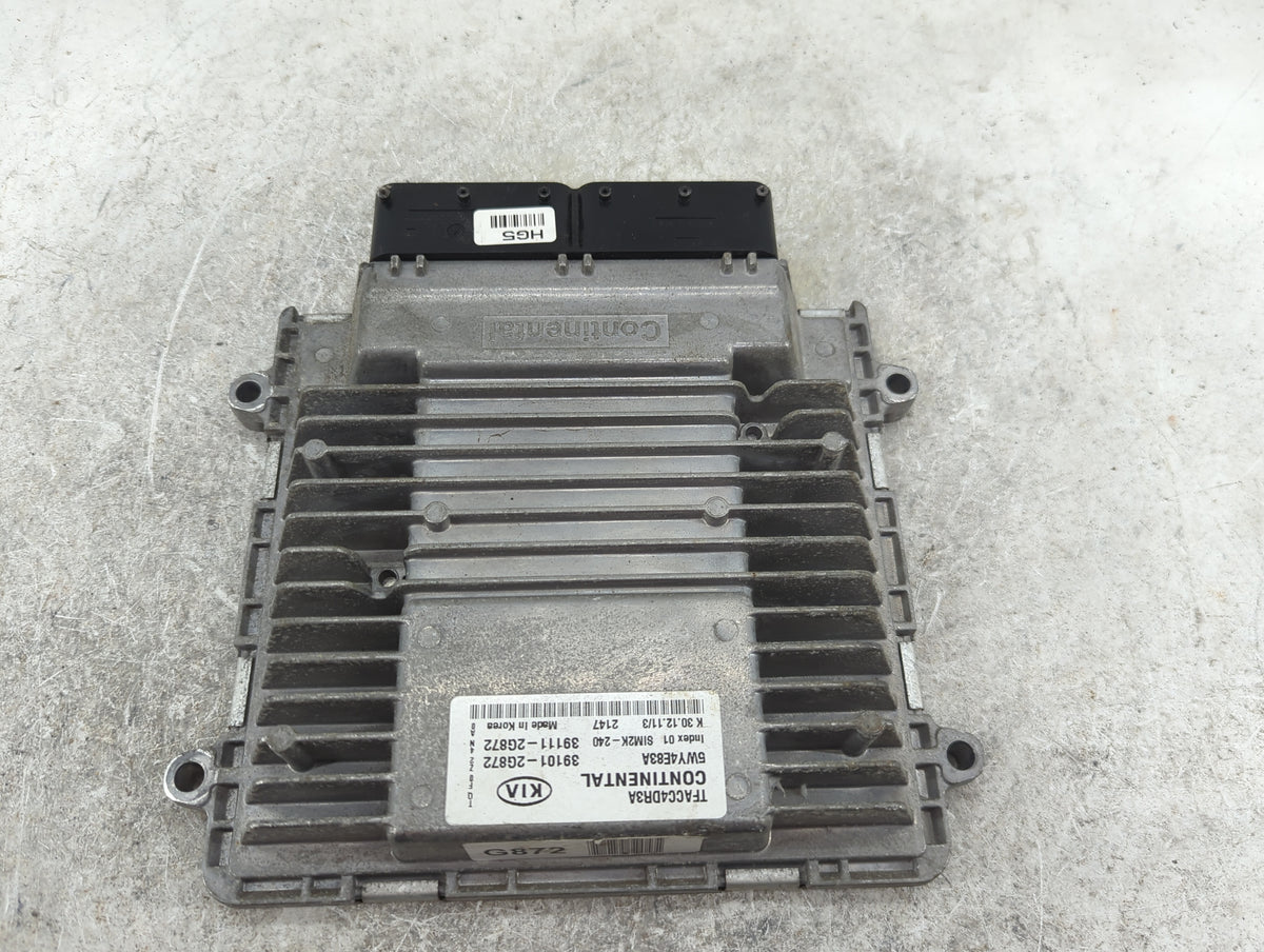 2011-2013 Kia Optima PCM Engine Control Computer ECU ECM PCU OEM P/N:39101-2G872 39111-2G872, 5WY4E83A Fits Fits 2011 2012 2
