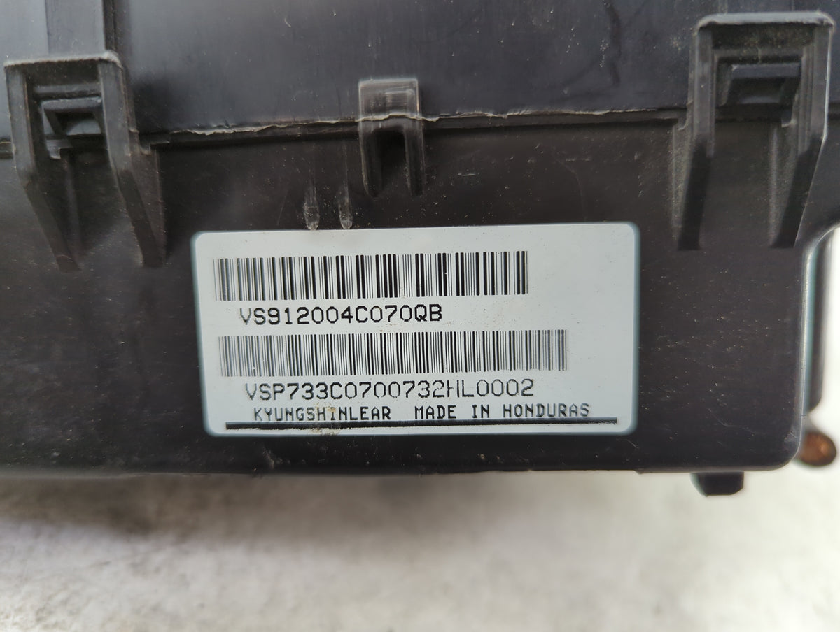 2011-2013 Kia Optima Fusebox Fuse Box Panel Relay Module P/N:18790-01316 VS912004C070QB Fits Fits 2011 2012 2013 OEM Used Au