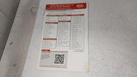 2012 Kia Optima Owners Manual Book Guide OEM Used Auto Parts - Oemusedautoparts1.com
