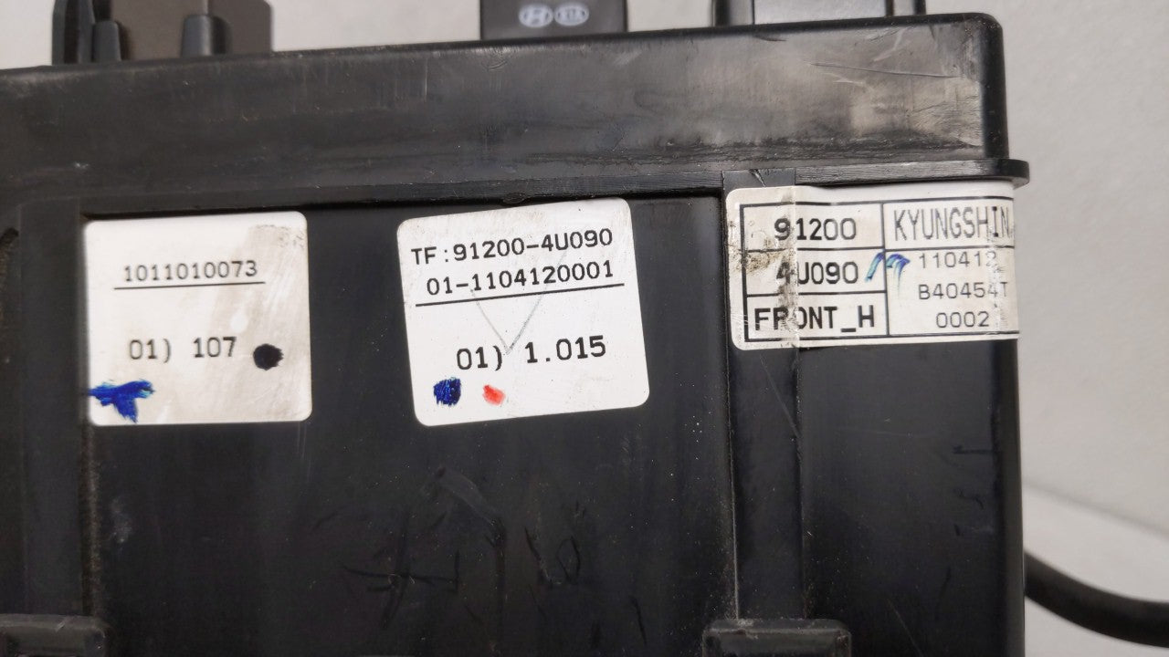 2011-2013 Kia Optima Fusebox Fuse Box Panel Relay Module P/N:91856-4R010 91950-2T120, 91200-4U102 Fits Fits 2011 2012 2013 O