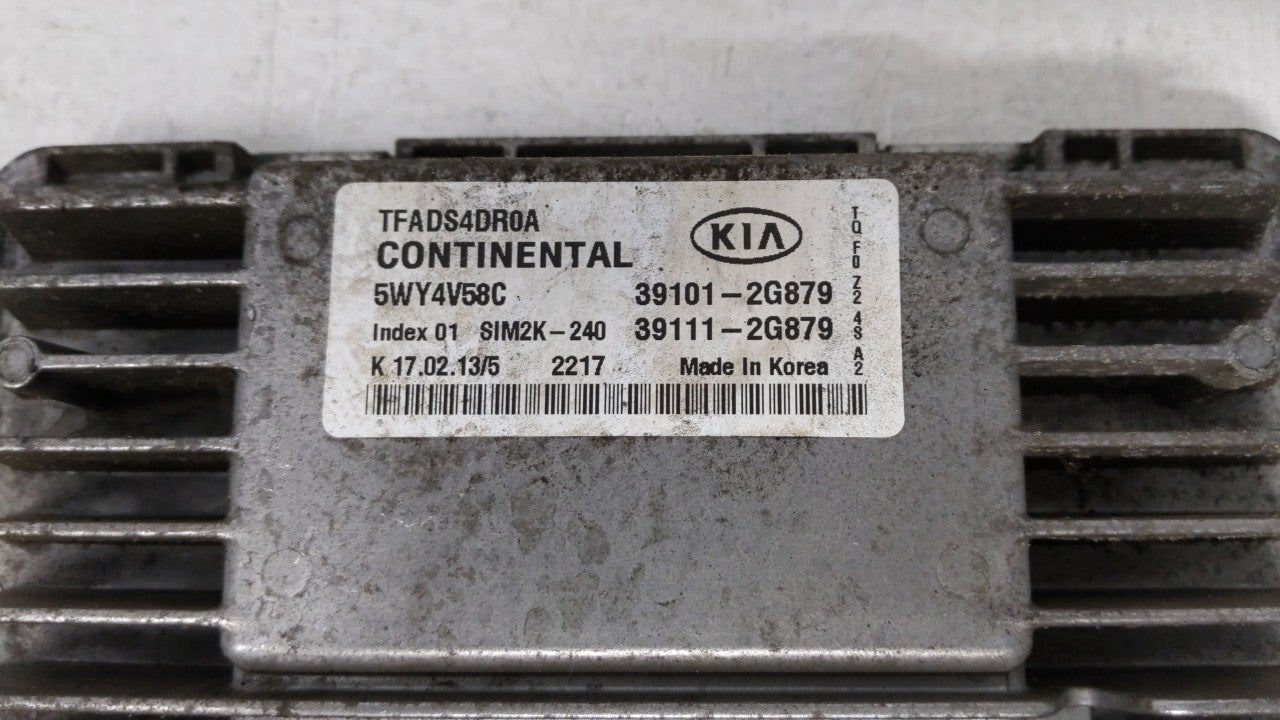 2011-2013 Kia Optima PCM Engine Control Computer ECU ECM PCU OEM P/N:39111-2G877 39101-2G877, 39101-2G879 Fits Fits 2011 201