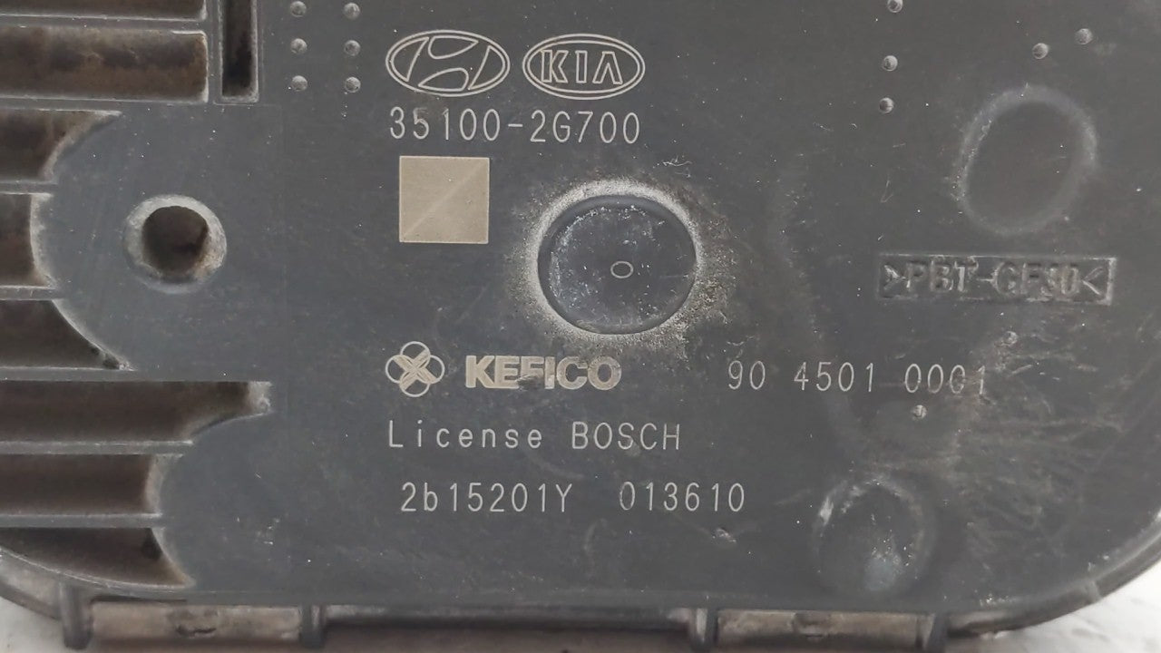 2011-2015 Kia Optima Throttle Body P/N:35100-2G700 Fits Fits 2011 2012 2013 2014 2015 2016 OEM Used Auto Parts - Oemusedauto