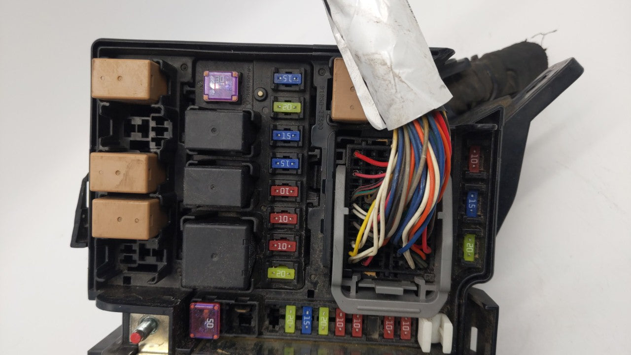 2011-2013 Kia Optima Fusebox Fuse Box Panel Relay Module Fits Fits 2011 2012 2013 OEM Used Auto Parts - Oemusedautoparts1.co