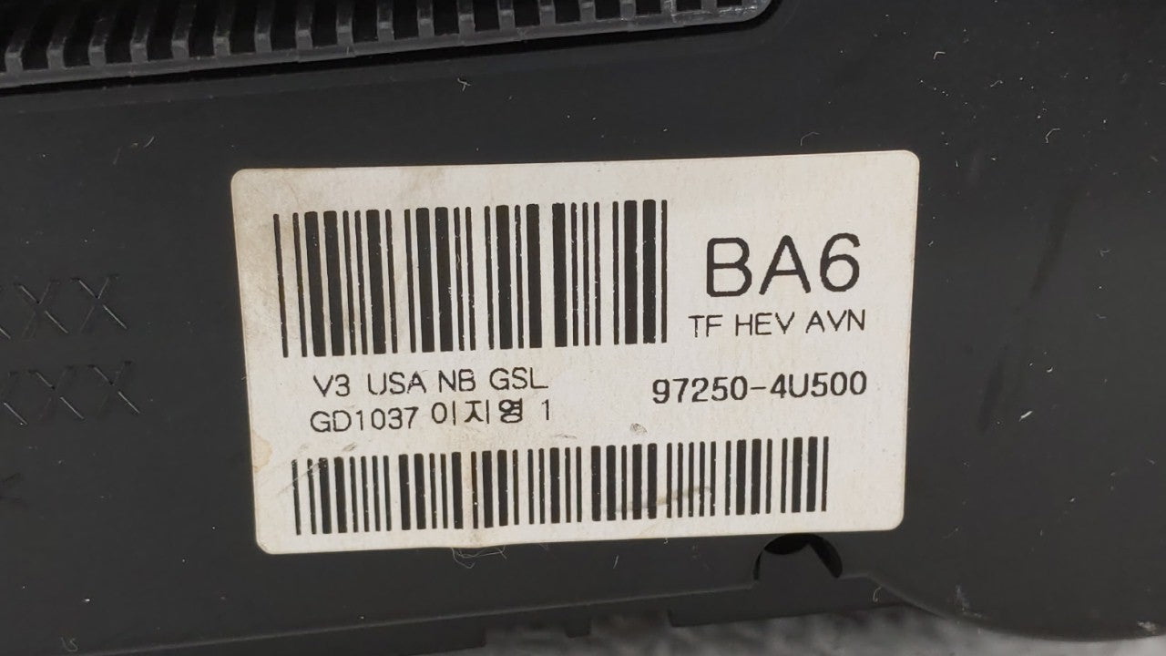 2011-2013 Kia Optima Climate Control Module Temperature AC/Heater Replacement P/N:97250-4U500 97250-4U504 Fits Fits 2011 201