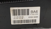 2011-2013 Kia Optima Climate Control Module Temperature AC/Heater Replacement P/N:97250-4U500 97250-4U504 Fits Fits 2011 201