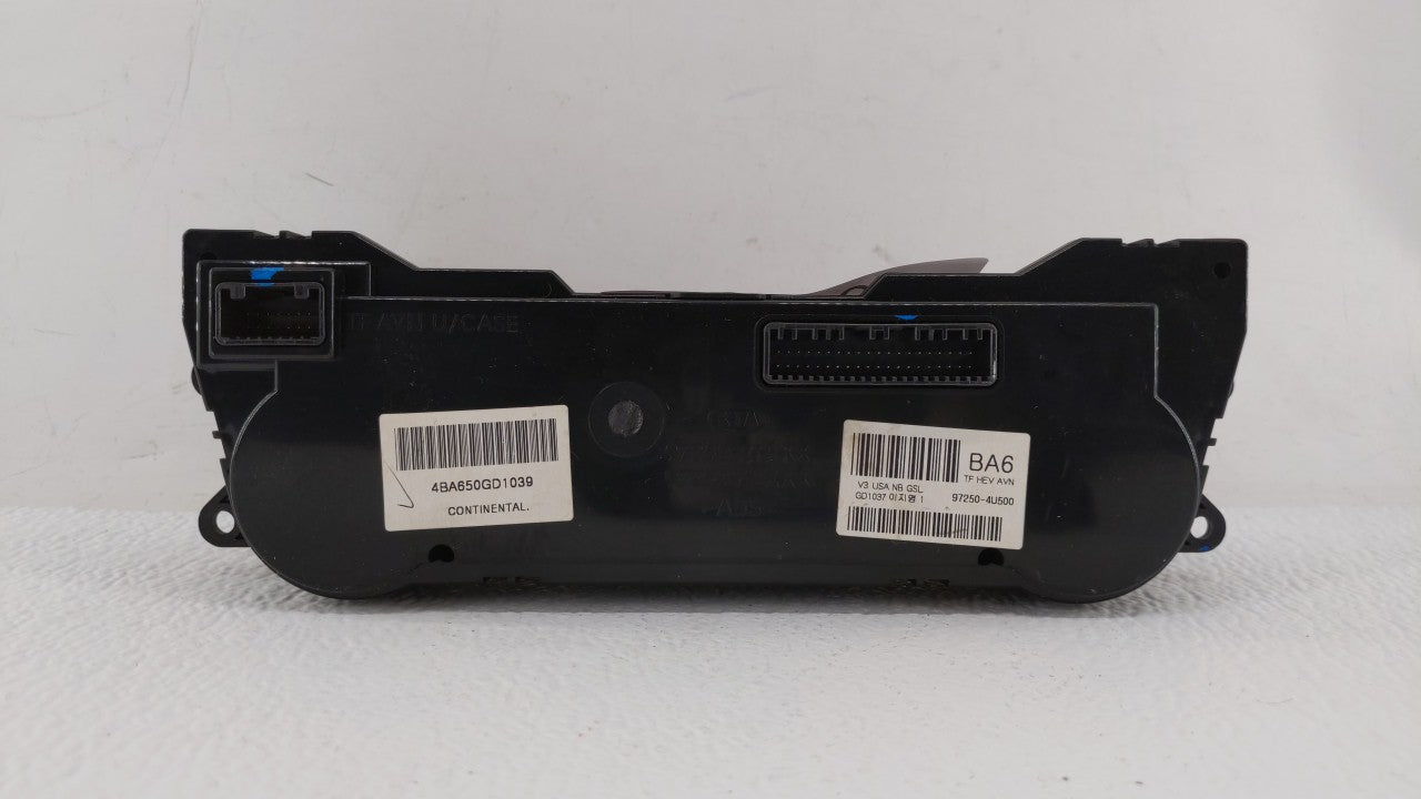 2011-2013 Kia Optima Climate Control Module Temperature AC/Heater Replacement P/N:97250-4U500 97250-4U504 Fits Fits 2011 201