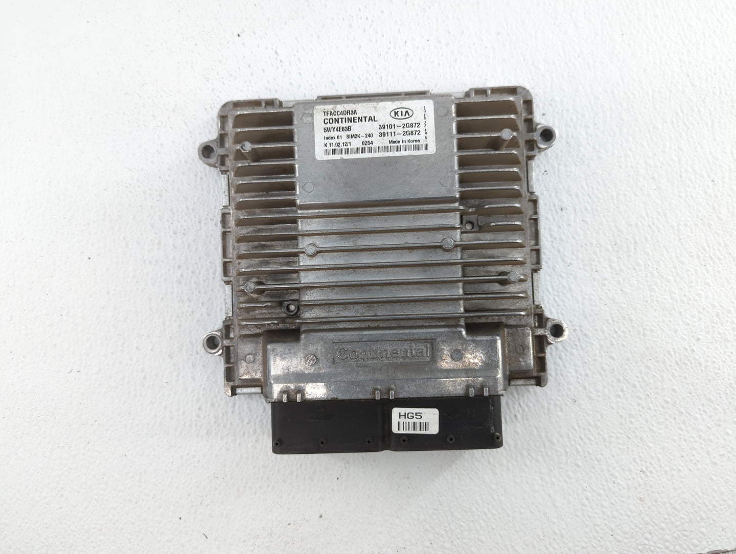 2011-2013 Kia Optima PCM Engine Control Computer ECU ECM PCU OEM P/N:39111-2G868 39101-2G868, 39101-2G874 Fits Fits 2011 201