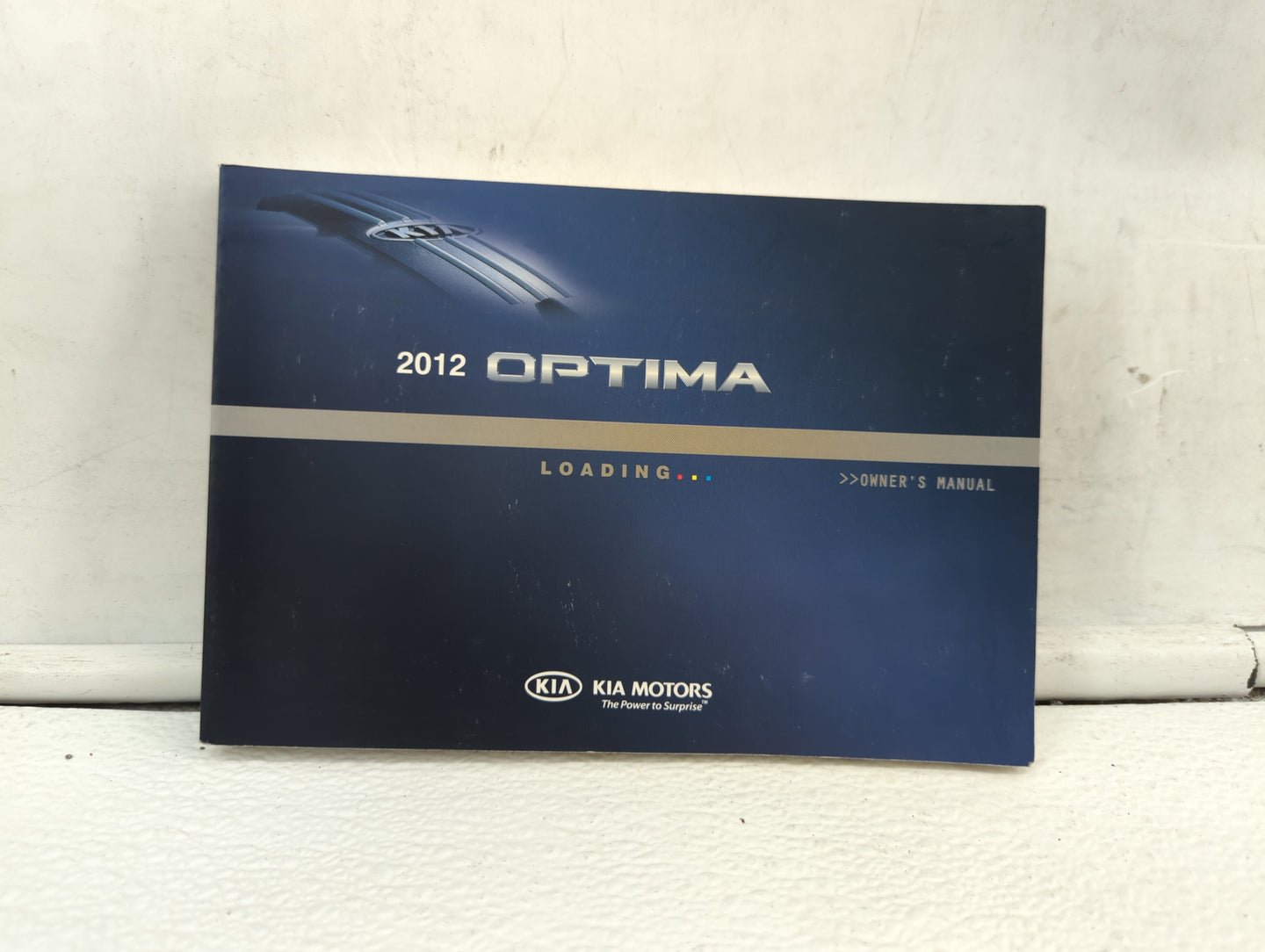 2012 Kia Optima Owners Manual Book Guide P/N:A4C0-EU23D OEM Used Auto Parts - Oemusedautoparts1.com