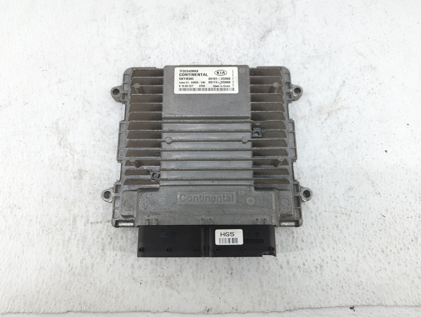 2011-2013 Kia Optima PCM Engine Control Computer ECU ECM PCU OEM P/N:39111-2G868 39101-2G686, 39111-2G877 Fits Fits 2011 201