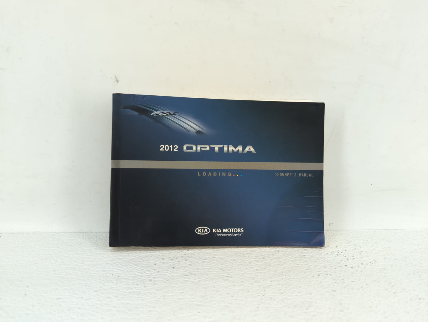 2012 Kia Optima Owners Manual Book Guide OEM Used Auto Parts - Oemusedautoparts1.com