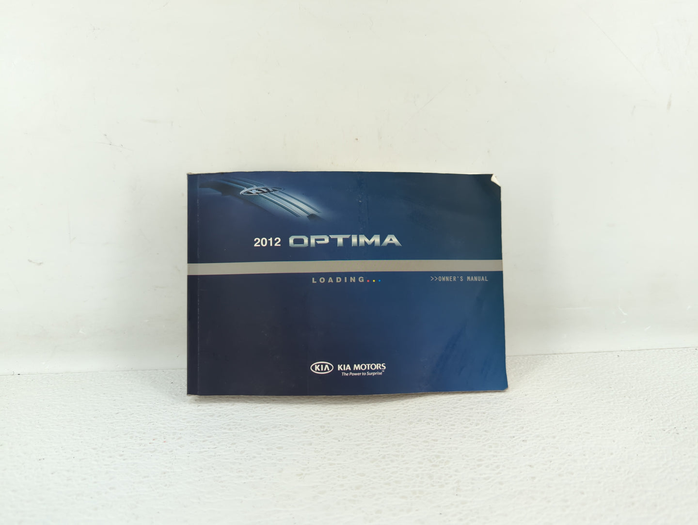 2012 Kia Optima Owners Manual Book Guide OEM Used Auto Parts - Oemusedautoparts1.com