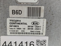 2011-2013 Kia Optima PCM Engine Control Computer ECU ECM PCU OEM P/N:39108-2G912 39138-2G912, 39138-2G910 Fits Fits 2011 201