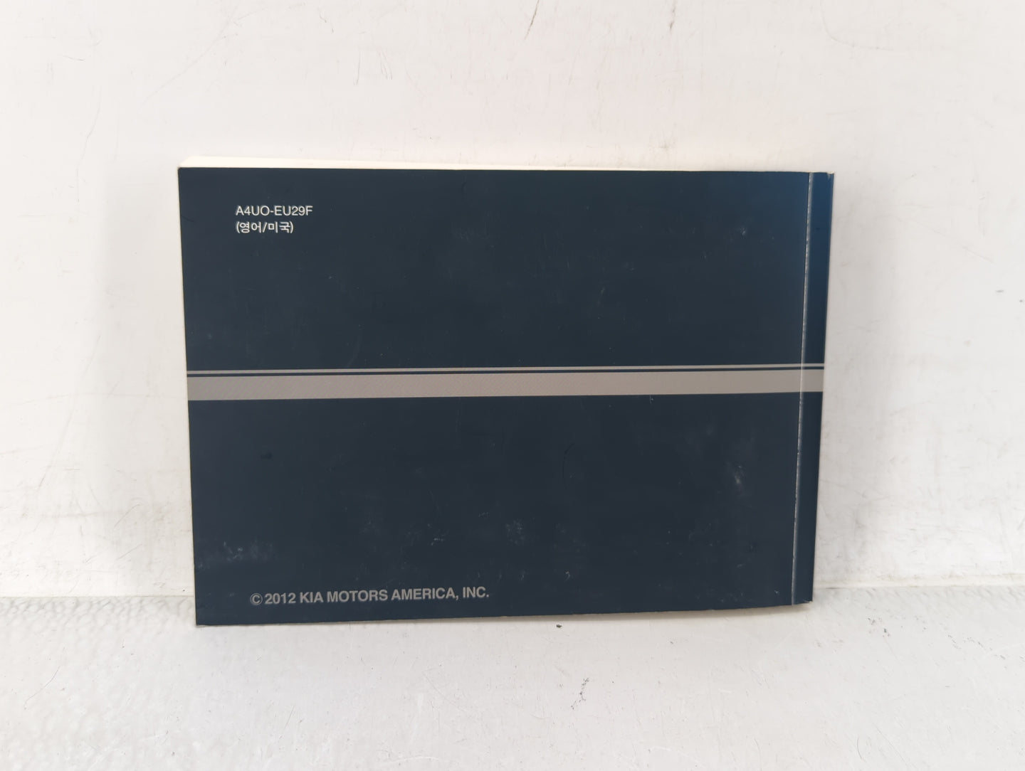 2012 Kia Optima Owners Manual Book Guide OEM Used Auto Parts - Oemusedautoparts1.com