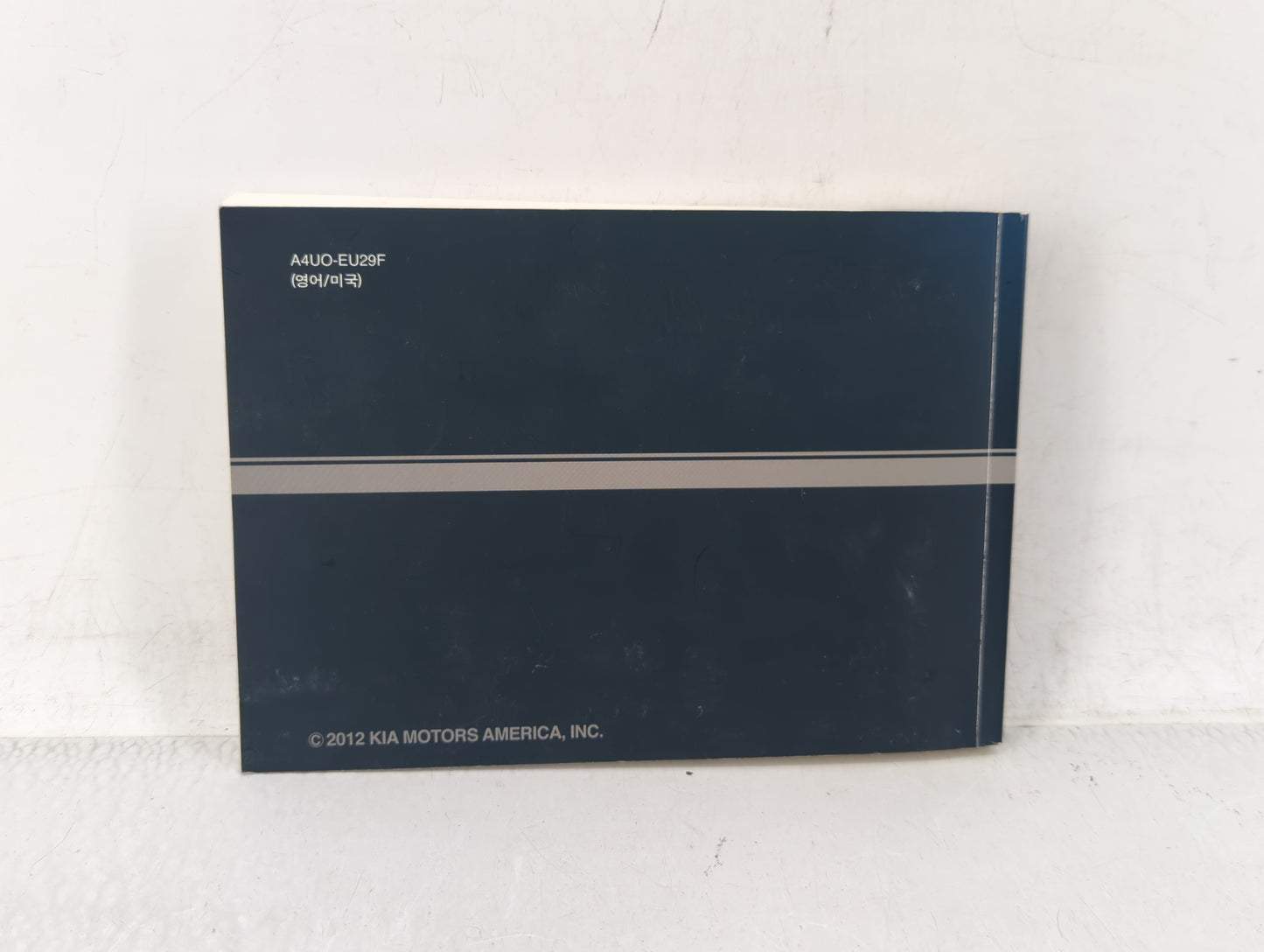 2012 Kia Optima Owners Manual Book Guide OEM Used Auto Parts - Oemusedautoparts1.com