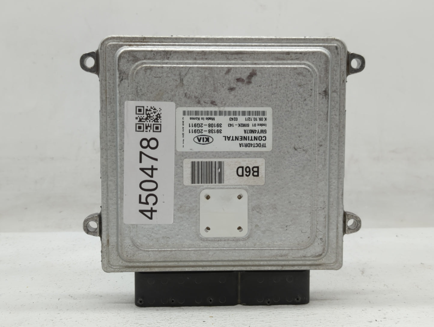 2011-2013 Kia Optima PCM Engine Control Computer ECU ECM PCU OEM P/N:39108-2G912 39138-2G912, 39138-2G910 Fits Fits 2011 201